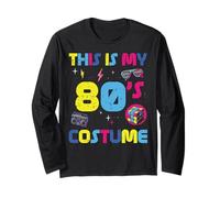 Costume rétro « This is My 80s » de Boombox Rubiks pour Hommes, Femmes, Enfants Manche Longue