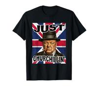 Costume rétro Winston Churchill pour Enfants garçons Hommes T-Shirt