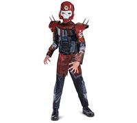 Costume Revenant pour enfant, costume officiel Apex Legends et coiffe, taille classique pour enfant, taille extra large (14-16)