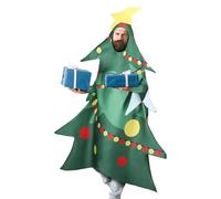 Costume Sapin de Noël | Hilarant et Respirant, Costume de Noël en Forme d'arbre pour Adultes - pour Cosplay, Événement, Drame, Scène, Réunion, Ami, Acteurs, Personnes âgées, Amis et Famille