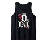 Costume Sarcastique Effrayant I Put The D in Devil Débardeur
