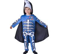 Costume Schtroumpf Squelette - Taille 4-5 Ans