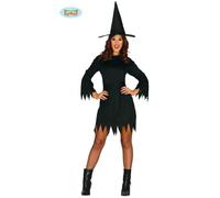 Costume Sorcière Mystique Adulte L - Noir - Polyester - Femme - Halloween - Intérieur