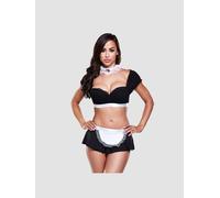 Costume Soubrette 3 Piàces Noir & Blanc