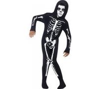 Costume squelette noir pour garçon - 4-6 ans noir G