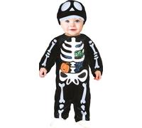 Costume squelette pour bébé grenouillère