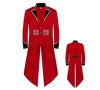 Costume Steampunk rétro -long gothique manteau | Costume de vampire gothique victorien d'Halloween pour fête de la Renaissance, fête rock, boîte de nuit, mariage, spectacle