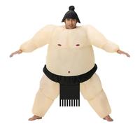Costume sumo gonflable de lutteur pour adultes et enfants - Costume amusant pour Halloween et fête (adulte)