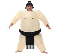Costume sumo gonflable de lutteur pour adultes et enfants - Costume amusant pour Halloween et fête (enfants)