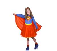 Costume Supergirl Fashion - Taille 5-7 Ans Noir