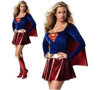 Costume Supergirl Licencié Pour Femmes, Tenue Fantaisie Pour Adultes