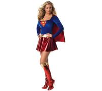 Costume Supergirl Licencié Pour Femmes, Tenue Fantaisie Pour Adultes
