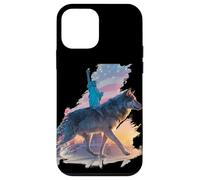 Costume Symbolique de la liberté avec Loup pour garçons et Filles Coque pour iPhone 12 Mini