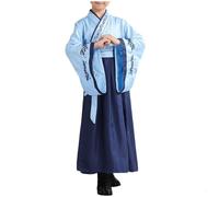Costume Traditionnel Chinois Enfant,Peignoir Robe Déguisement Danse,Tenue pour Garçon Fille Costume Chinois Traditionnel Idéal pour Spectacles Événements Culturels et Fêtes à Thème Déguisements Folle