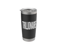 Costume trillionaire 1er billion de dollars riche succès Gobelet isotherme en acier inoxydable double paroi
