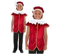 Costume Tudor Pour Garçons Tenue Historique Déguisement Enfant Semaine Du Livre