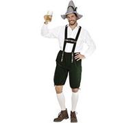 Costume Tyrolien Adulte - Vert - XL Multicolore G