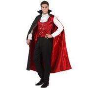 Atosa Déguisement Vampire Long Layer Rouge Enfants Taille M-L