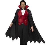 Costume Vampire Rouge Et Noir - Rouge - M rouge G