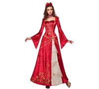 W WIDMANN MILANO Party Fashion - Costume princesse, robe renaissance, médiévale, reine, déguisements de carnaval
