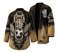 Costume Viking Homme Pull Loup Vintage sans Capuche Sweatshirt avec Pull Celtique 3D Motif Chimiser à Manches Longues Style Gothique DéContractéE MéDiéVal Grande Taille Chic