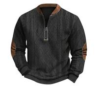 Costume Viking Pour Homme Pull Pour Homme Avec Arbre De Vie T-Shirt à Manches Longues Avec Fermeture éClair Streetwear, Motif NœUd - T-Shirt à Manches Longues - Style Gothique MéDiéVal Doux Et Chaud