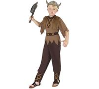 Costume Viking - SMIFFYS - Marron - Enfant - Extérieur - Haut, pantalon et chapeau