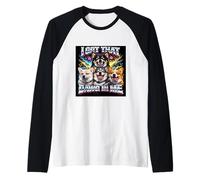 Costume Vintage Amusant pour garçons et Filles Corgi Dawg in Me Meme Manche Raglan