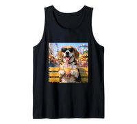 Costume Vintage Beagle Boba Tea Bubble Drôle Garçons Filles Meme Débardeur