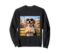 Costume Vintage Beagle Boba Tea Bubble Drôle Garçons Filles Meme Sweatshirt