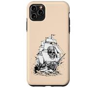 Costume Vintage Pirate fantôme Bateau crâne Homme Femme garçon Enfant Coque pour iPhone 11 Pro Max