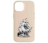 Costume Vintage Pirate fantôme Bateau crâne Homme Femme garçon Enfant Coque pour iPhone 14
