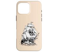 Costume Vintage Pirate fantôme Bateau crâne Homme Femme garçon Enfant Coque pour iPhone 16 Pro Max