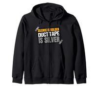 Costume Vocal Funny Silence is Golden Duct Tape is Silver Sweat à Capuche