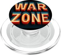 Costume War Zone Look in Cool Colors PopSockets PopGrip pour MagSafe
