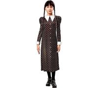 Costume Wednesday Mercredi Addams Robe Carnaval Halloween RUBIE'S 967