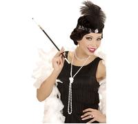 Widmann Kit 95716 Charleston - bandeau cheveux, chaîne, fleur, dentelle, cigarette