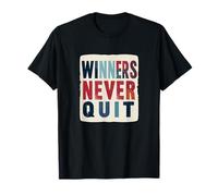 Costume Winners Never Quit Statement T-Shirt