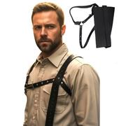 costumebase ASH Williams Holster Harnais Evil Dead Costume Props Shotgun Bandoulière Marron