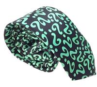 costumebase Cravate Riddler Green Question Mark Gotham