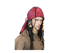 costumebase Perruque exacte avec Costume Bandana Dreadlock DLX Jack Sparrow