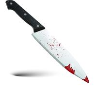 Costumed Faux couteau avec sang d'environ 34 cm comme accessoire - Halloween & carnaval - pour costume d'horreur