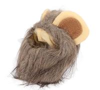 Costumes de Chat pour Chats Uniquement, Tenue de Cat Perruque en Peluche Chaton Chaton Lion Chapeau Lion Mane Costume Headgear for Halloween Christmas Easter Festival Party (M)