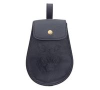 Costumes de chevaliers médiévaux Renaissances en cuir avec pochette pour ceinture Sac Fannys Pack Halloween Party Cosplay Costumes pour adulte, II.