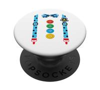 Costumes De Clown Drôles pour Enfants, Costume De Carnaval PopSockets PopGrip Adhésif