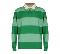 Costumes de Cosplay pour Anime Adulte hôte Steve Chemise rayée Hommes Classique Manches Longues col Rond t-Shirt Bleu et détective