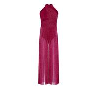 Costumes de Danse Lyrique Combinaison de Danse lyrique for Enfants Filles, Pantalon Capri, Costumes contemporains, Tenue Spectacle sur scène, Body Fendu à Jambes Larges(Burgundy,16)