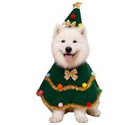 Costumes De Noël pour Chien | Costume d'arbre de Noël pour Animal | Costumes Mignons pour Chiot - pour Chiens Petits Moyens Et Grands pour Fête Vacances Photo Promenade