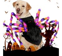Costumes D'Halloween Pour Chien | Chiot Illuminé Drôle Robe De Cosplay Festive Avec Pour Animaux De Compagnie, Photographie Et Événements Pour Les Vacances | Accessoires De Costume