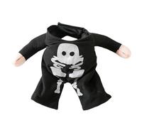 Costumes d'Halloween pour chiens,Costume d'Halloween squelette de chien,Costume d'Halloween pour chien qui brille dans le noir - Vêtements tête de mort | Tenue pour chien, vêtements pour animaux de co